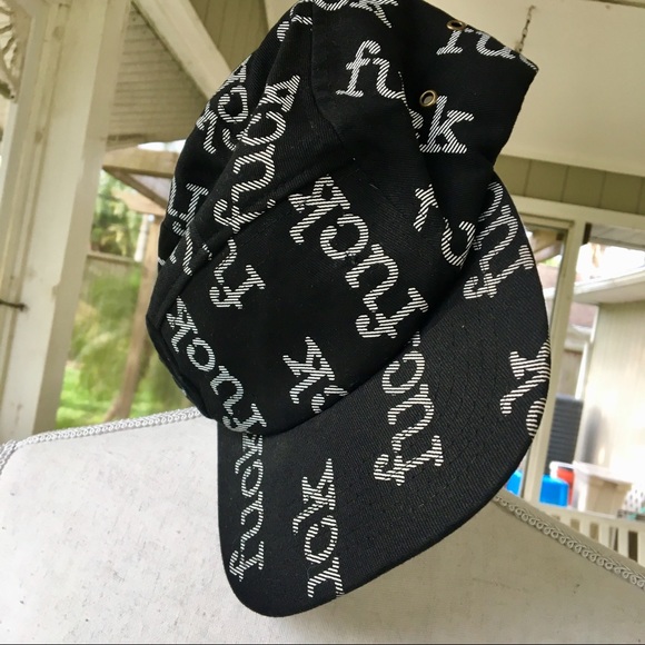 Other - FUCK Cap Black & White - New No Tag Never Used!